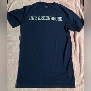 UNCG Greensboro Blue T-Shirt, Size Small